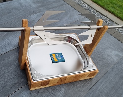 Rotisserie drehspieß halter - rotisserie,